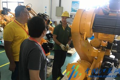 【砥砺奋进的五年】走进南京埃斯顿工厂:自主研发技术造机器人_中国江苏网