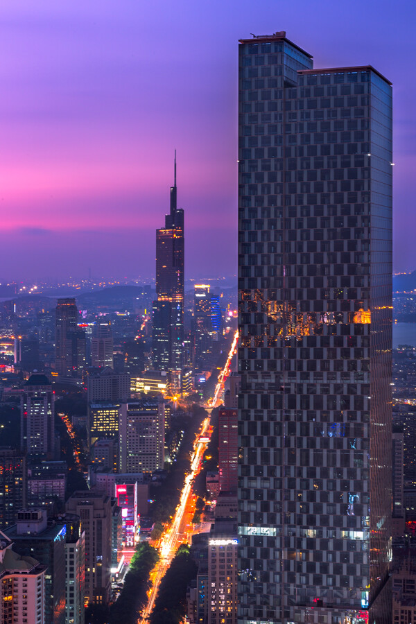 南京城市夜景