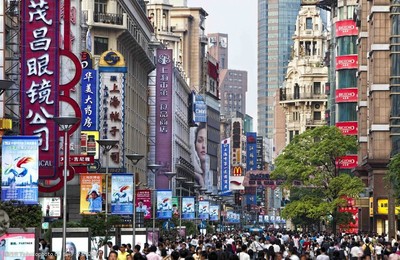 上海南京路步行街