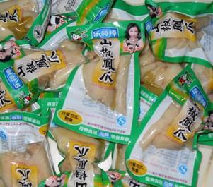 重庆乐棒棒山椒凤爪 香辣美味的特色佳品